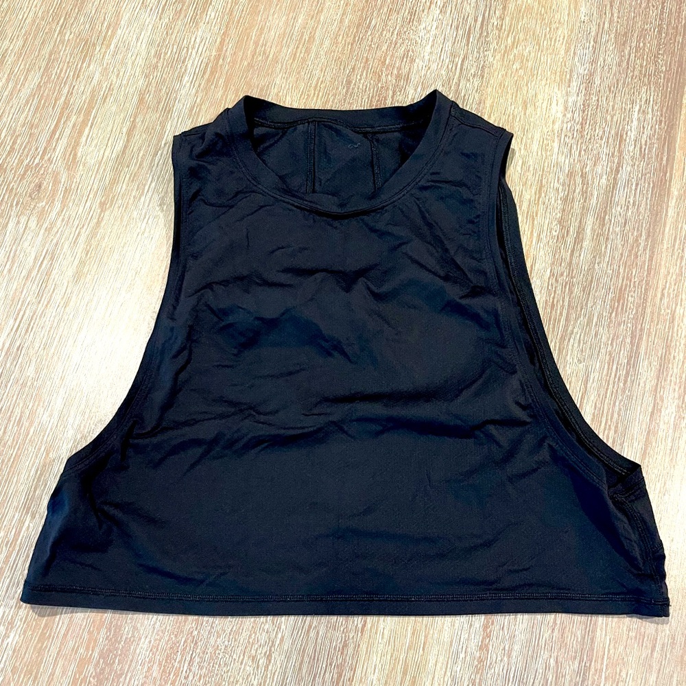 Lululemon cropped muscle tank size 4